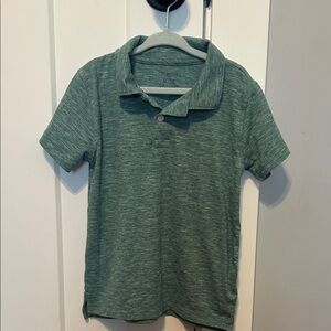 Crewcuts Heathered Green Kids Polo Shirt